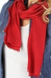 Cashmere & Seta accessori sciarpe foulard scarva ciliegio 170x25cm